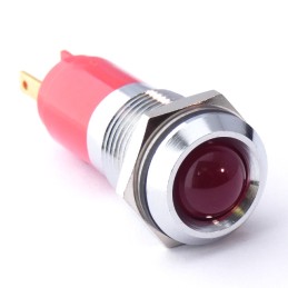 1 pcs - CML Innovative Technologies Panel Mount Indicator, 14mm Mounting Hole Size, Solder Tab Termination, IP67