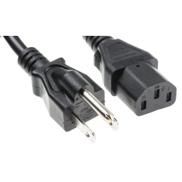 1 pcs - RS PRO IEC C13 Socket to Type B Japanese Plug Power Cord, 2m