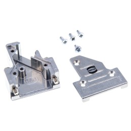 50 pcs - Harting D-sub Series Metal Right Angle D Sub Backshell, 9 Way