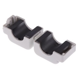 40 pcs - Wurth Elektronik Openable Ferrite Sleeve with key, 40 x 20 x 30mm, For Computer Data and Power Cable, Mounting on