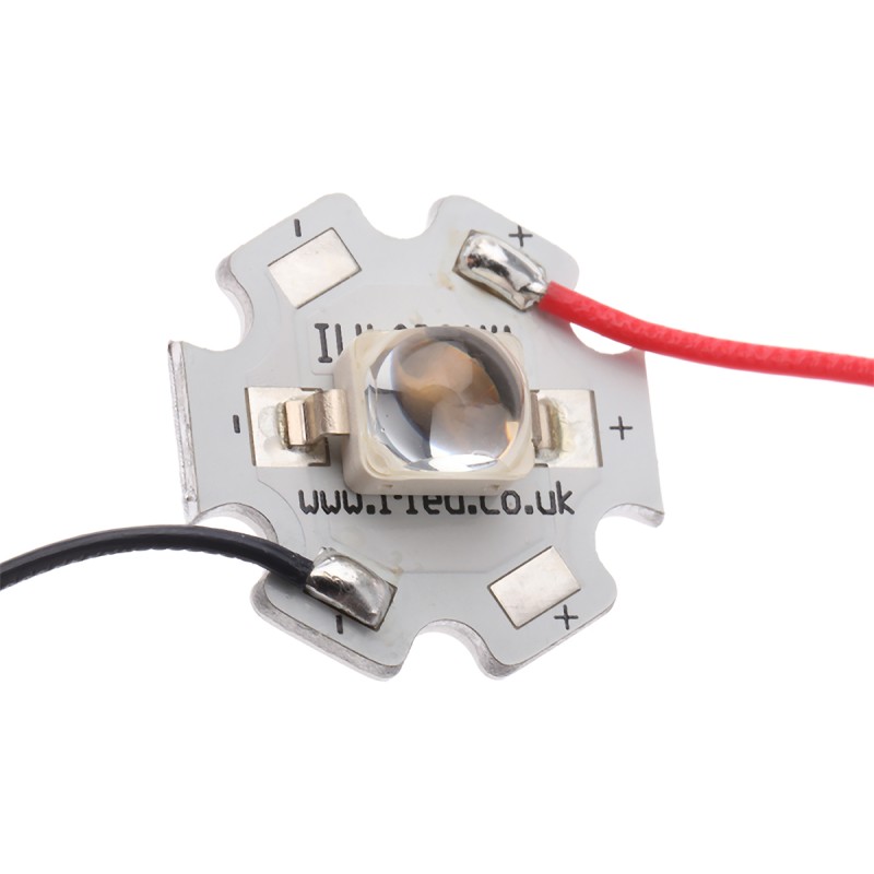 1 pcs - ILH-IT01-85NL-SC201-WIR200. ILS, Dragon Dome PowerStar 850nm IR LED Module, PCB SMD package