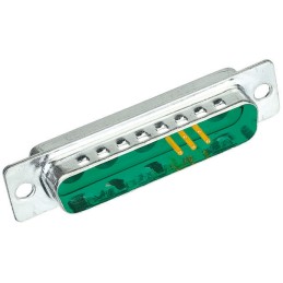 50 pcs - HARTING 9 Way Panel Mount D-sub Connector Plug