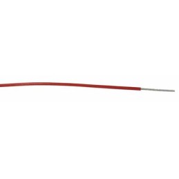 1 Reel of 100 M - RS PRO Red 0.13 mm² Hook Up Wire, 26 AWG, 7/0.16 mm, 100m, MPPE Insulation