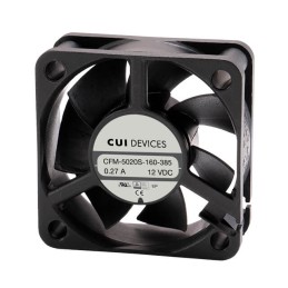1 pcs : CFM-5020S-160-385 - FAN AXIAL 50X20MM 12VDC WIRE