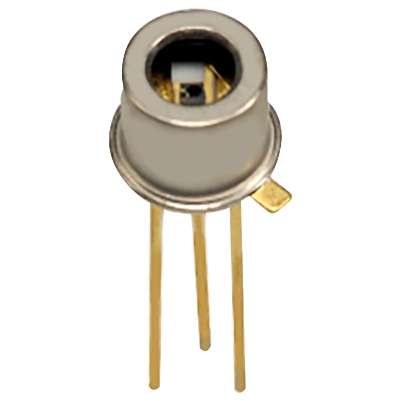 1 pcs - Hamamatsu, S5973 IR + Visible Light Si Photodiode, Through Hole TO-18