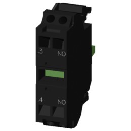 1 pcs - Siemens 3SU1 Contact Block - 1NO 5 - 500 V ac/dc