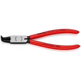 1 pcs - Knipex Circlip Pliers, 170 mm Overall, Angled Tip