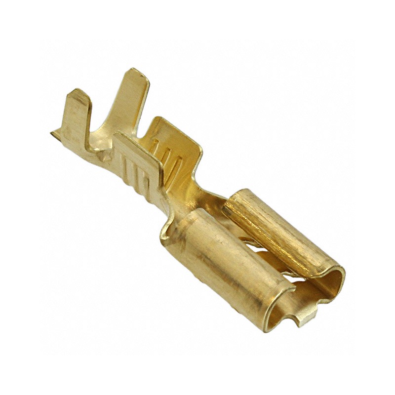 1 pcs : 6-160430-6 - CONN QC RCPT 15.5-20AWG 0.187