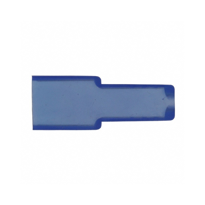 1 pcs : 4473 - CONN RCPT BOOT 0.25 1POS BLUE