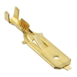 1 pcs : 62553-1 - CONN QC TAB 18-22AWG 0.250 CRIMP