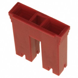 1 pcs : 520935-2 - CONN RCPT HOUSING 0.25 2POS RED