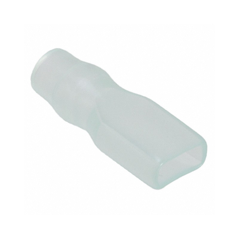 1 pcs : 170823-6 - CONN RCPT SLEEVE 0.25 1POS CLEAR