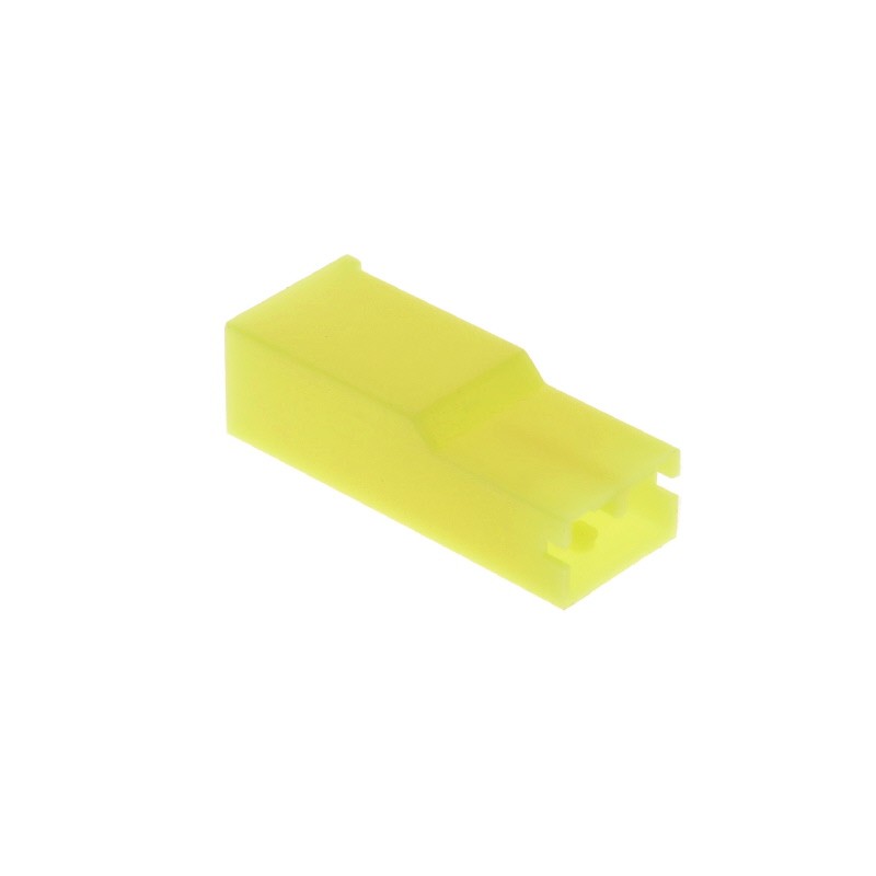1 pcs : 154719-4 - CONN RCPT HSG 0.25 1POS YELLOW