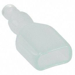 1 pcs : 170823-3 - CONN RCPT SLEEVE 0.25 1POS CLEAR