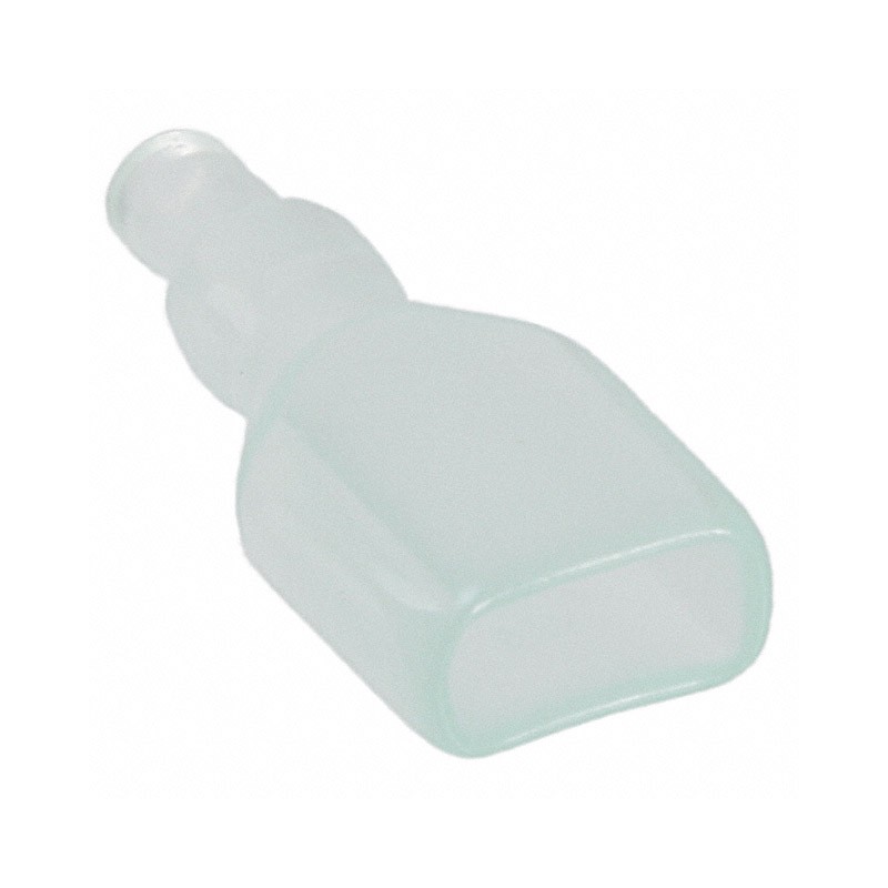 1 pcs : 170823-3 - CONN RCPT SLEEVE 0.25 1POS CLEAR