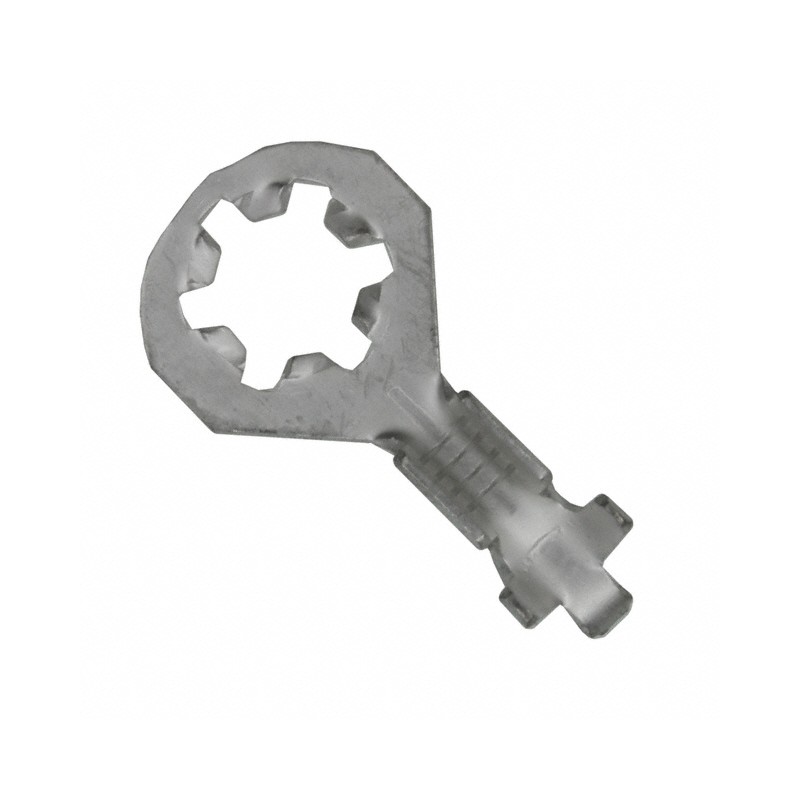 1 pcs : 61795-3 - CONN RING OVAL 14-18AWG 10