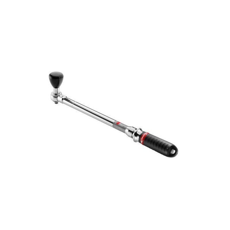 1 pcs - Facom Click Torque Wrench, 5 - 25Nm, 1/4 in Drive, Square Drive, 9 x 12mm Insert