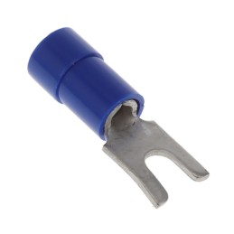 1 pcs : 0191310025 - CONN SPADE TERM 14-16AWG 4 BLU