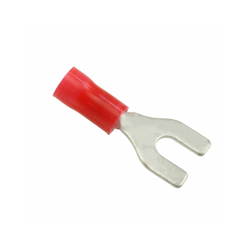 1 pcs : 34154 - CONN SPADE TERM 16-22AWG 6 RED