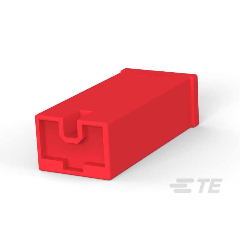 1 pcs : 179970-2 - PL EXII 250 REC HSG 1P NYLON RED