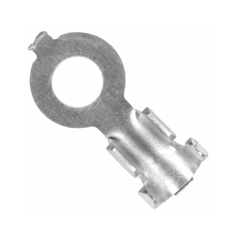 1 pcs : 61386-1 - CONN RING OVAL 16-20AWG 4 CRIMP