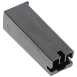 1 pcs : 172076-2 - CONN RCPT HSG 0.25 1POS BLACK