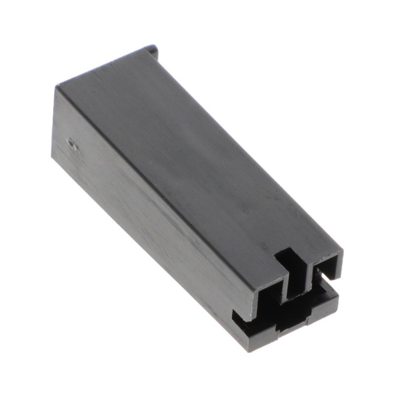 1 pcs : 172076-2 - CONN RCPT HSG 0.25 1POS BLACK