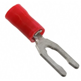 1 pcs : 52453-1 - CONN SPADE TERM 16-22AWG 6 RED