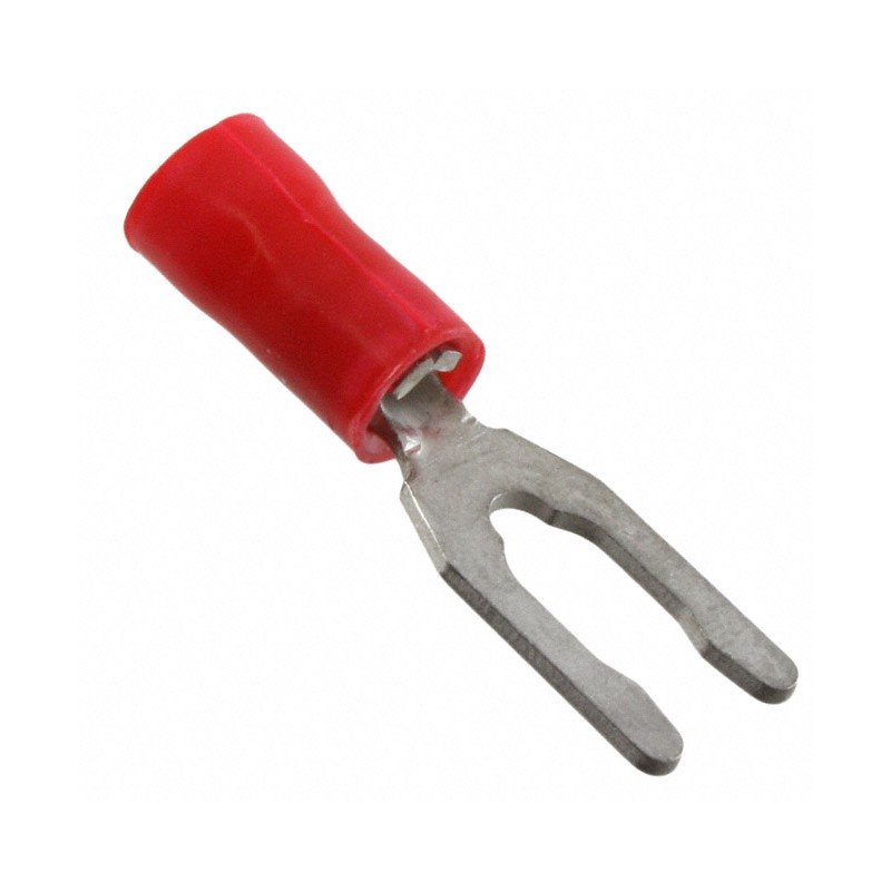 1 pcs : 52453-1 - CONN SPADE TERM 16-22AWG 6 RED