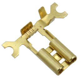 1 pcs : 1742086-1 - CONN QC RCPT 18-22AWG 0.187