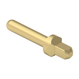 1 pcs : 4219-0-05-15-00-00-03-0 - .296' VENTED PIN FOR PLATED THRO