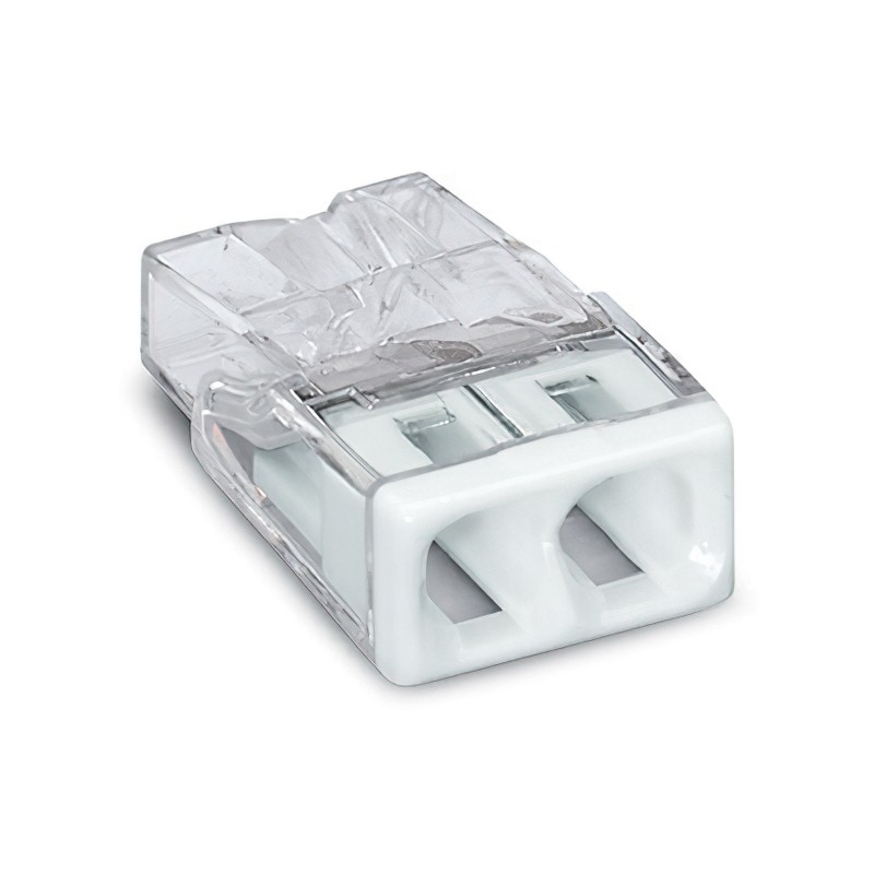 1 pcs : 2273-202 - PUSHWIRE SPLICING CONNECTOR 2-