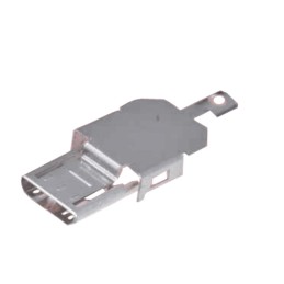 1 pcs : ZX40-B-SLDA - CONN SHD PLATE FOR MIC USB B PLG