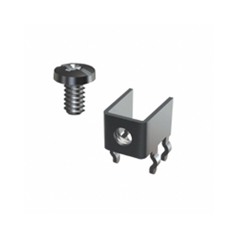 1 pcs : 7773 - TERM SCREW 4-40 4 PIN PCB RA