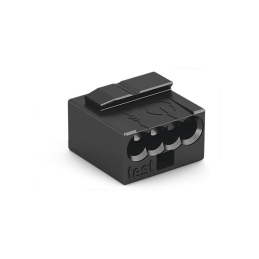 1 pcs : 243-204 - MICRO PUSHWIRE 243 SERIES 4-CON