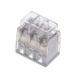 1 pcs : 2773-406/VE00-2500 - PUSHWIRE SPLICING CONNECTOR 6-