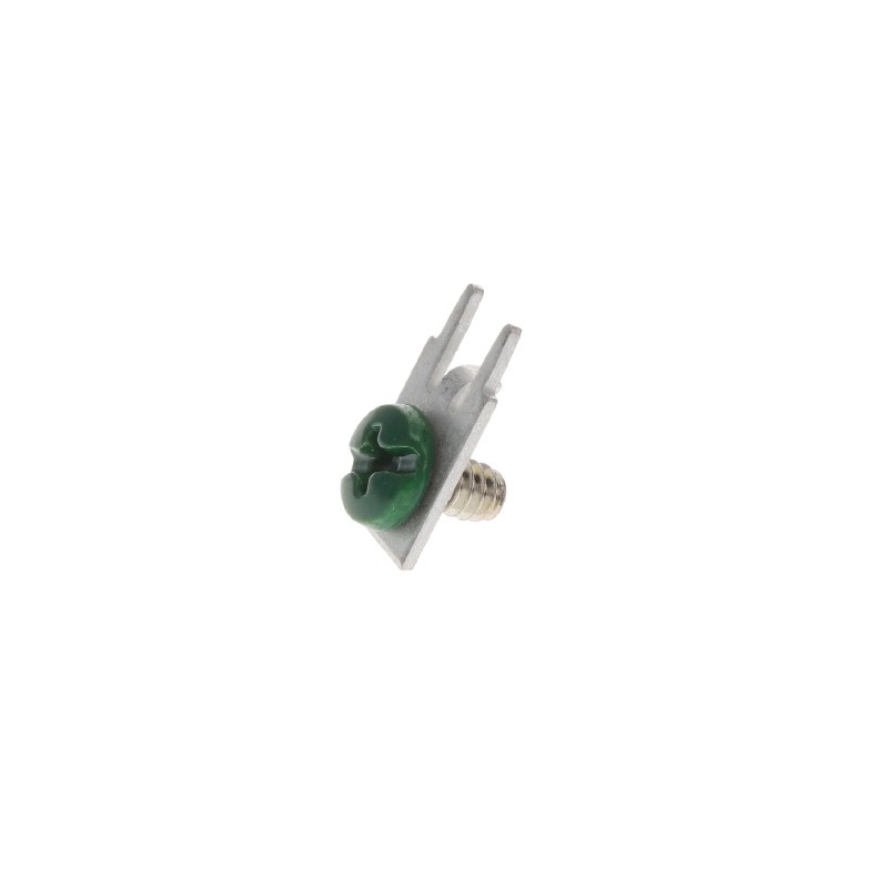 1 pcs : 8183-6 - 90 6-32 SCREW TERMINAL W/ GREEN