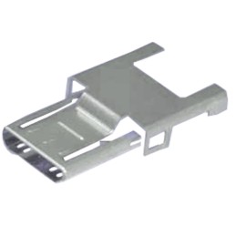 1 pcs : ZX64-B-SLDC - CONN SHD PLATE FOR MIC USB B PLG