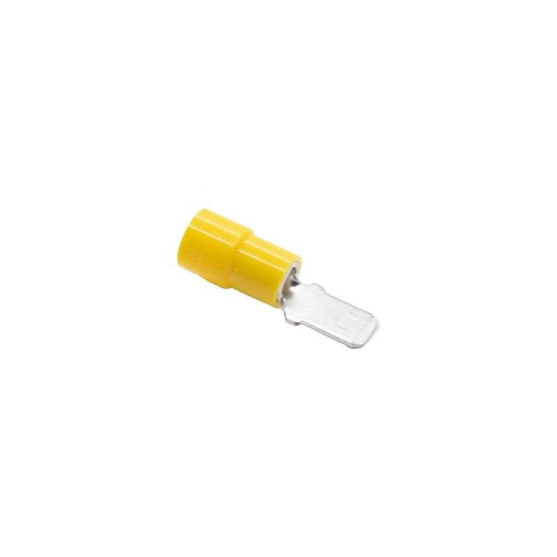 1 pcs : BU-190230008 - 12-10 VINYL INSULATED .250 X 0.0