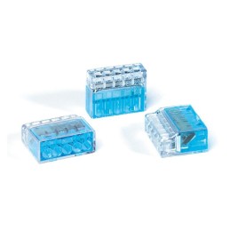 1 pcs : 148-90039 - WIRE CONN PUSH 5PORT BLUE