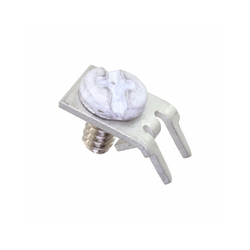 1 pcs : 8185-4 - 45 SCREW TERMINAL W/ WHITE SCREW