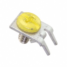 1 pcs : 8185-7 - 45 SCREW TERMINAL W/ YELLOW SCRE