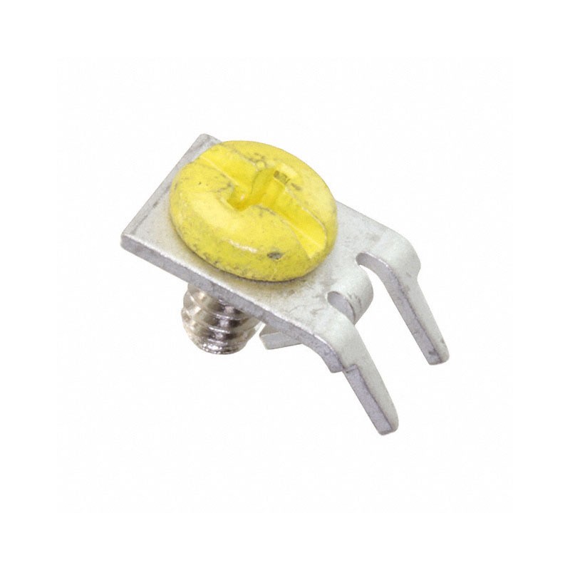 1 pcs : 8185-7 - 45 SCREW TERMINAL W/ YELLOW SCRE