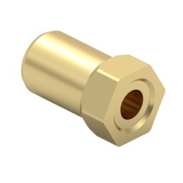 1 pcs : 0624-0-15-15-10-27-10-0 - ZERO PROFILE RECEPTACLE FOR LEAD