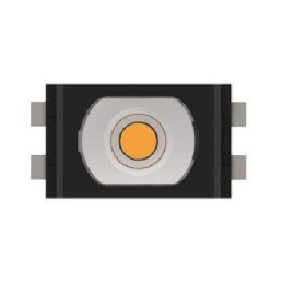 10 pcs - Black Round Button Tactile Switch, SPST 50 mA Surface Mount