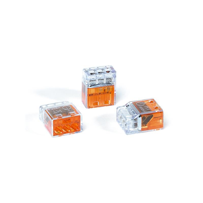 1 pcs : 148-90037 - WIRE CONN PUSH 3PORT ORN