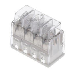 1 pcs : 2773-408/VE00-2500 - PUSHWIRE SPLICING CONNECTOR 8-