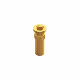 1 pcs : 1436 - CONN PIN RCPT .022-.034 KNURL