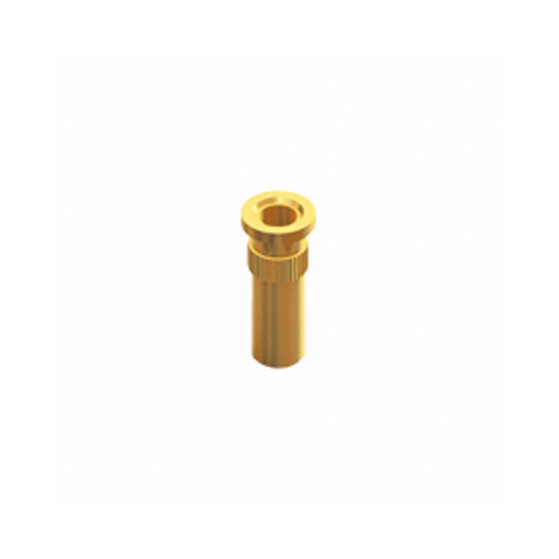 1 pcs : 1436 - CONN PIN RCPT .022-.034 KNURL