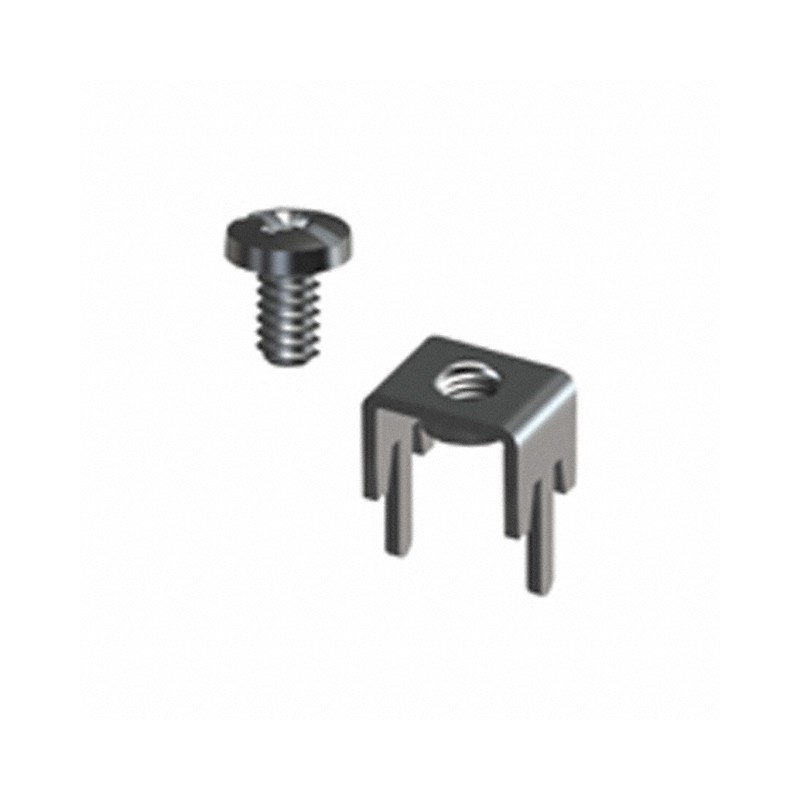 1 pcs : 8198 - TERM SCREW 6-32 2 PIN PCB